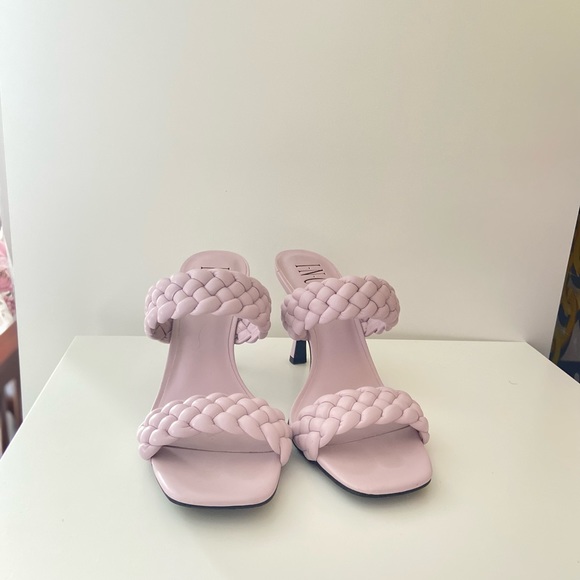 INC International Concepts Shoes - Women's Lyra Braided Sandals Purple